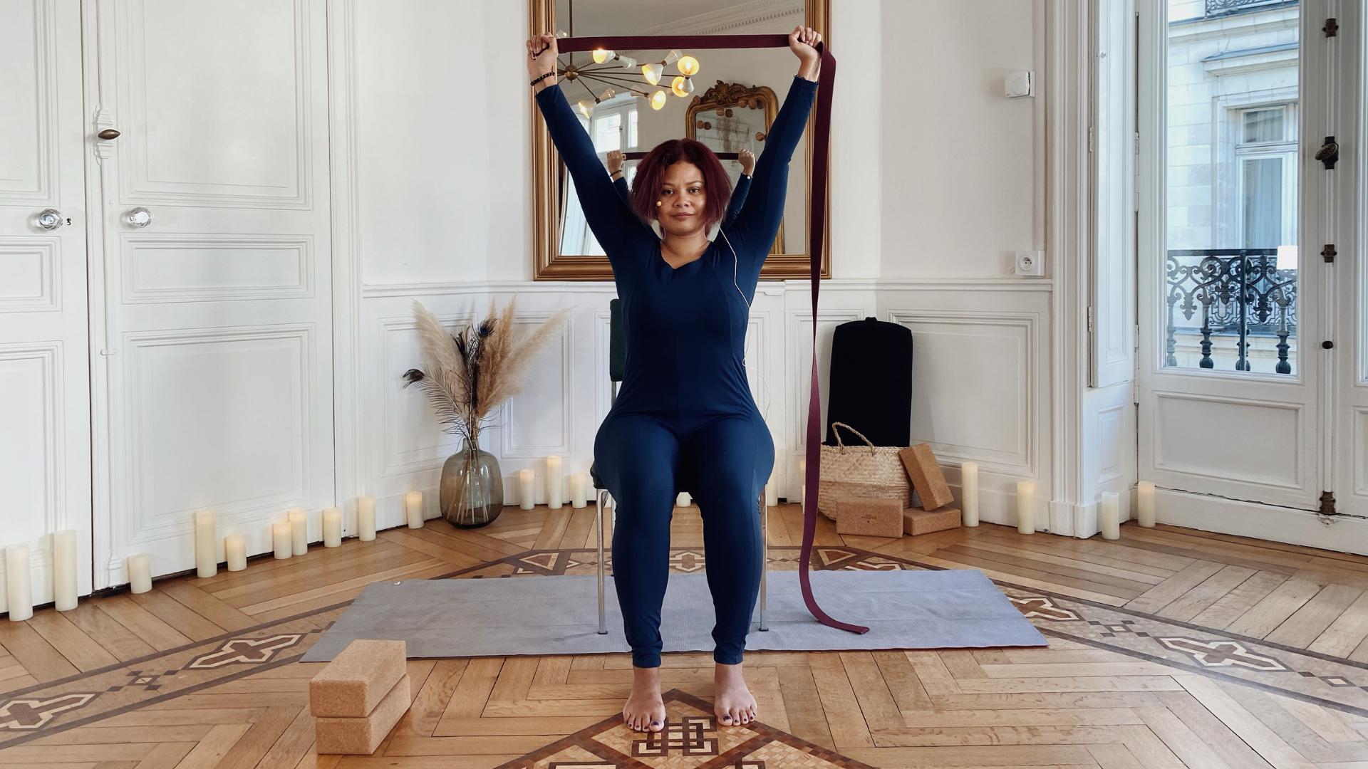 Vignette vidéo 20 min' de Yoga sur chaise pour s'étirer